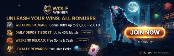 Wolf Winner Casino Bonus